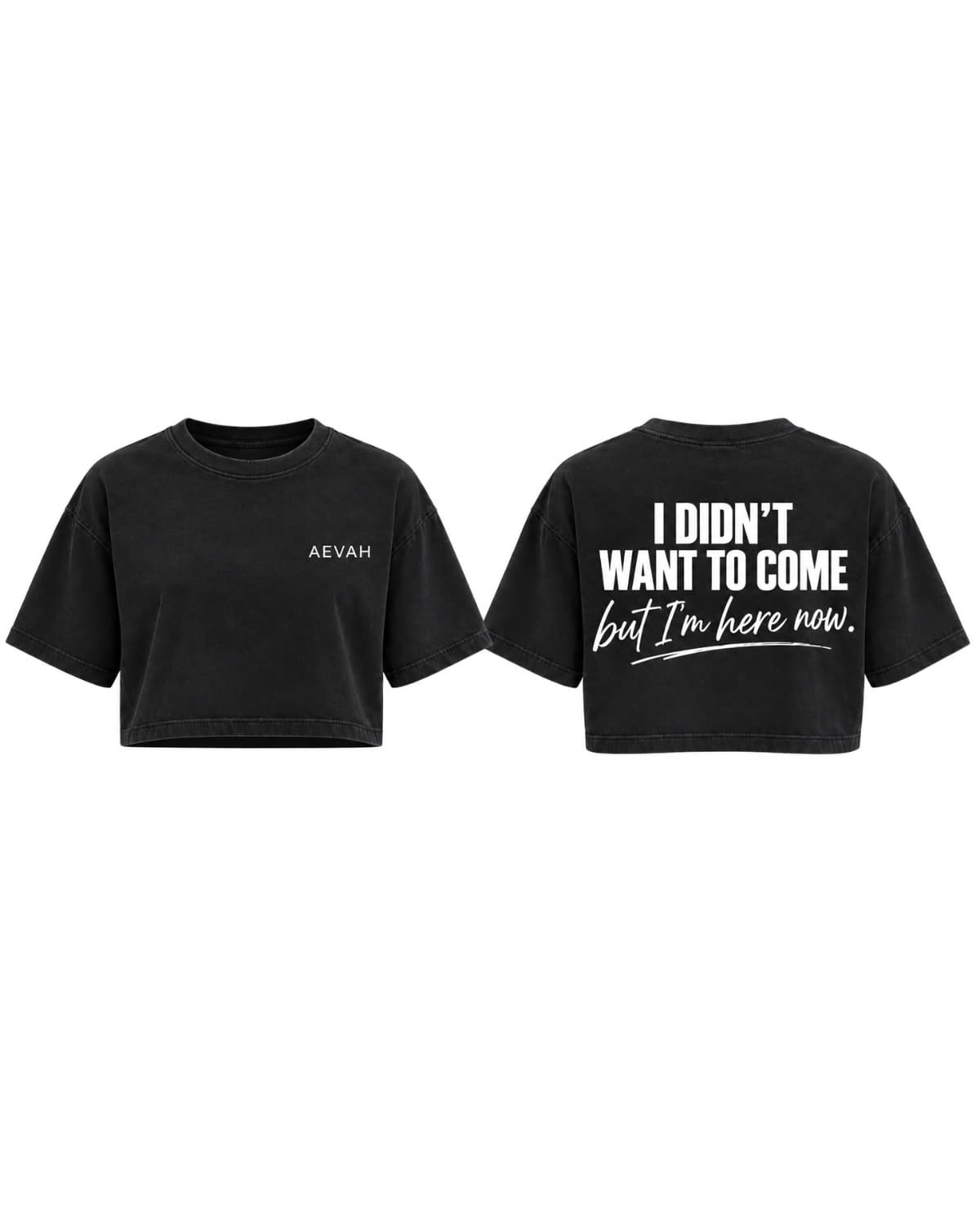 SHOW UP Crop Top