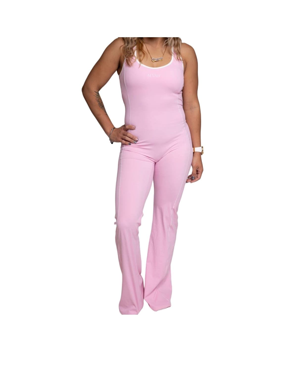 Awareness One Piece Collection in Pink, AEVAH activewear