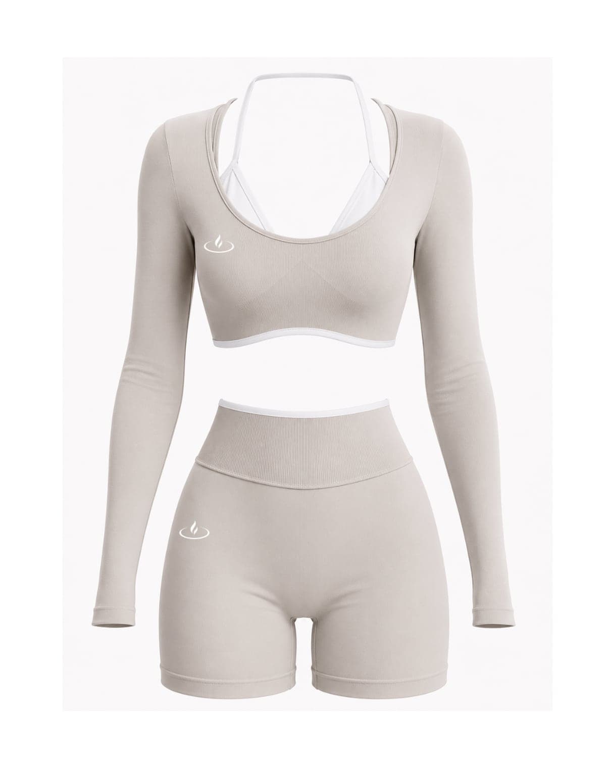 ESSENSE Collection in Taupe, AEVAH activewear